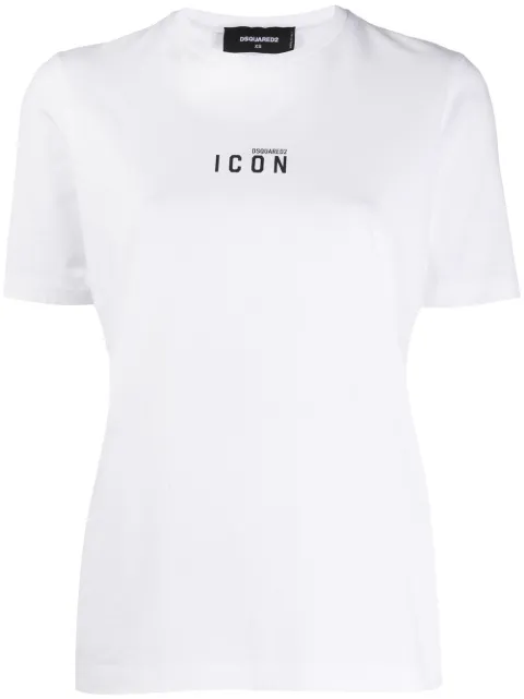 DSQUARED2 printed logo T-shirt White S80GC0009S23009