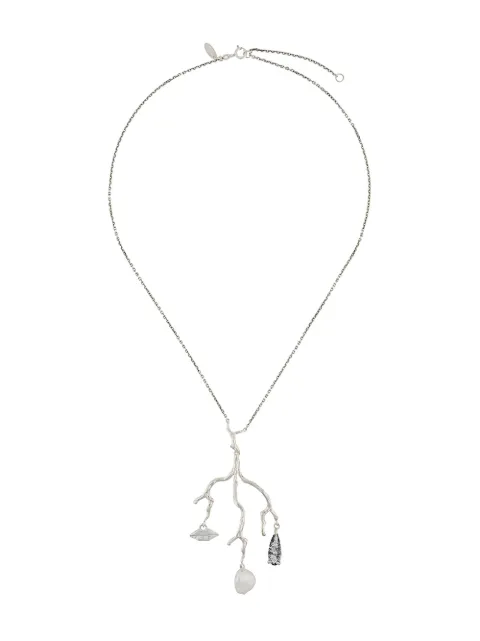 Wouters & Hendrix Reves de Reves branch pearl necklace Silver KDR13TS