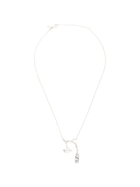 Wouters & Hendrix lips-pendant necklace Silver KDR5T