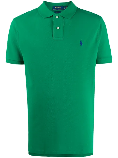 Polo Ralph Lauren logo-embroidered polo shirt Green 710795080019