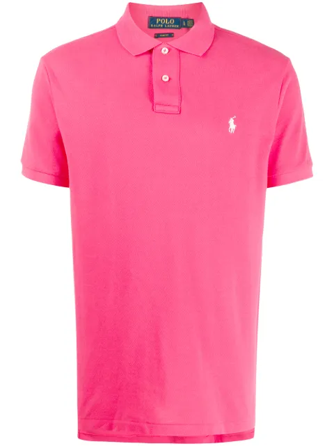 Polo Ralph Lauren embroidered logo polo shirt Pink 710795080012