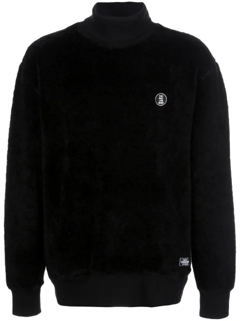 Neighborhood polar turtleneck sweatshirt Black CSM07