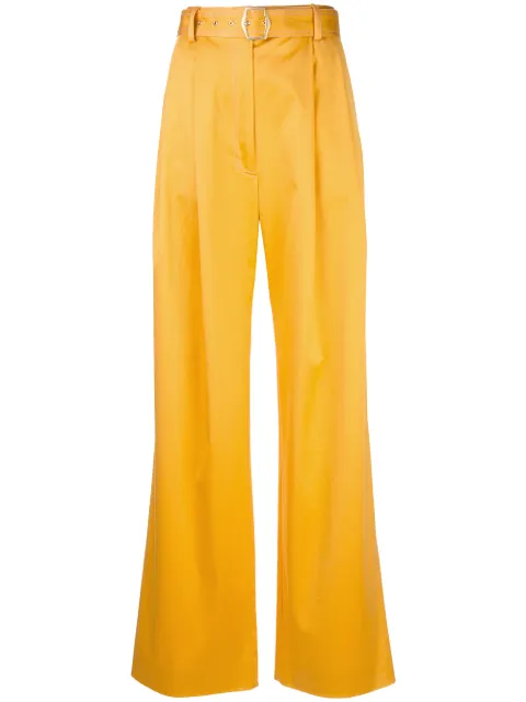 Sies Marjan Blanche high-rise palazzo pants Orange 16SZ6003