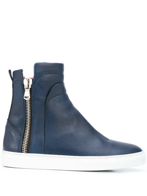 Madison Maison high-top fur sneaker Blue HITOPFURSNEAKER