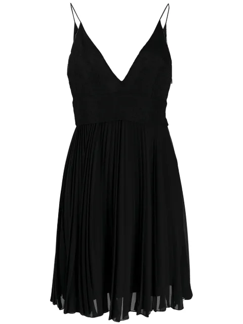 Givenchy lace pleated dress Black BW20UZ2Z08