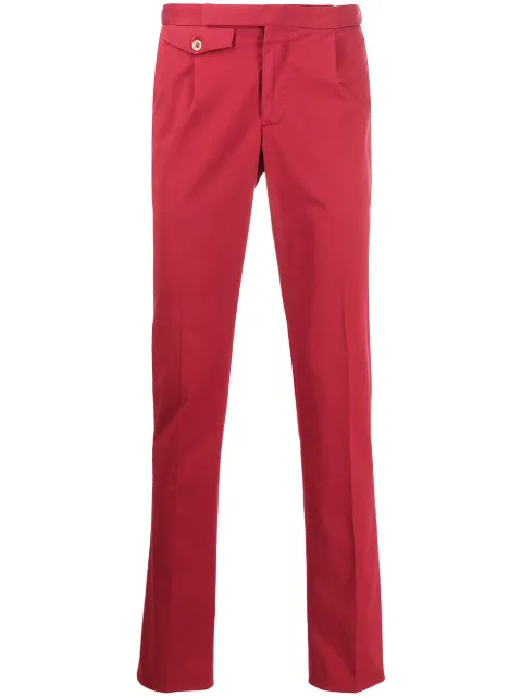 Incotex front pocket chinos Red 1AGW119098Y