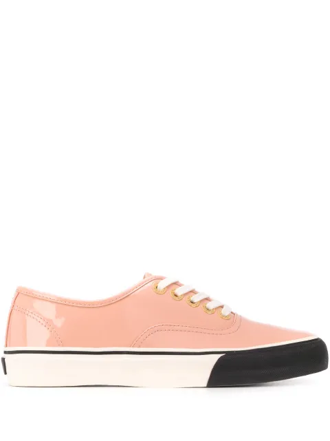Fumito Ganryu varnished effect sneakers Pink FU3AC061