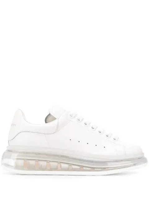 Alexander McQueen oversized leather sneaker White 611698WHX98