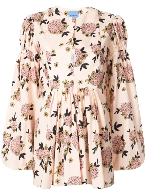Macgraw Hibernation floral print blouse Pink AV021F