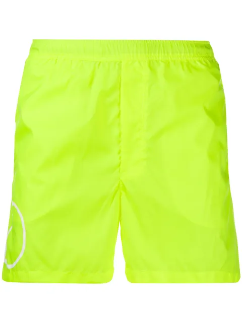 Valentino Garavani VLOGO print swim shorts Yellow VUHA106GJ