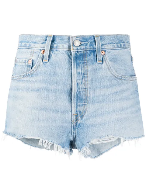 Levi's distressed denim shorts Blue 563270086