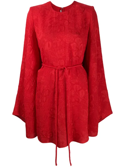 Stella McCartney Delia silk brocade dress Red 600163SOA11