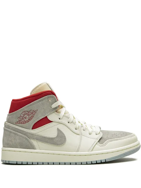 Jordan x Sneakersnstuff Air Jordan 1 Mid PRM "20th Anniversary" sneakers White CT3443