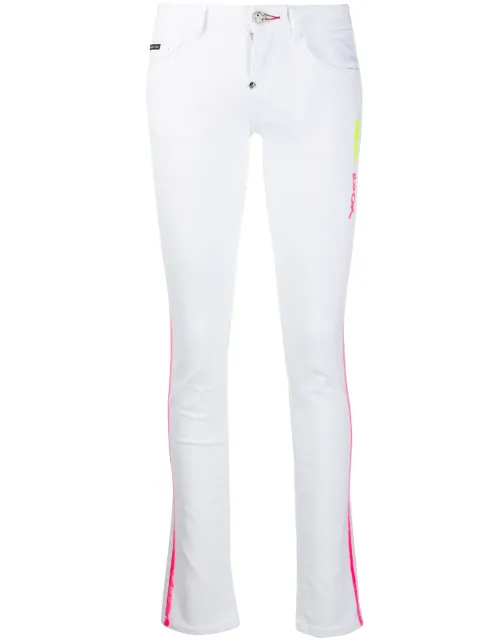 Philipp Plein Neon Rock skinny jeans White S20CWDT1321PDE004N
