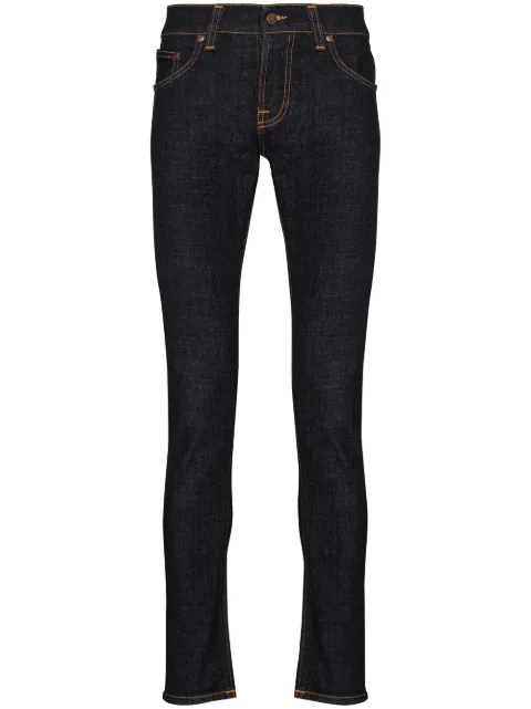 Nudie Jeans Tight Terry skinny jeans Blue 112455