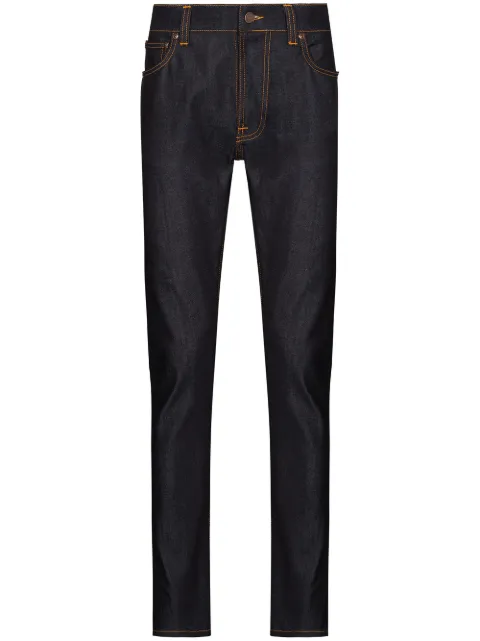 Nudie Jeans Lean Dean Dry slim-fit jeans Blue 111946