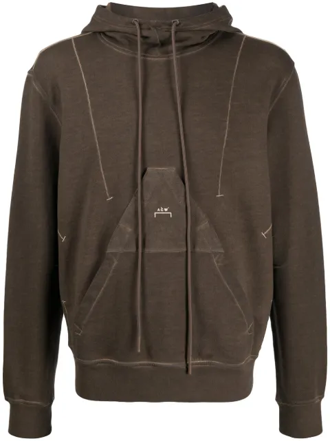 A-COLD-WALL* x Diesel Red Tag logo hoodie Brown 00SFLV0JASE