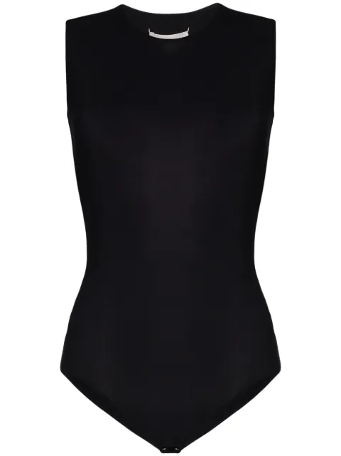 Maison Margiela sleeveless jersey bodysuit Black S51NA0065S20518