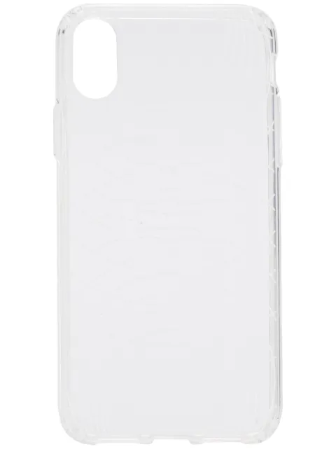 COUNTY OF MILAN Wireframe iPhone XS case White CMPA014R20MAT0077901