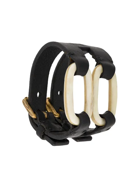 Parts of Four link gauntlet bracelet Black 6292BBLK