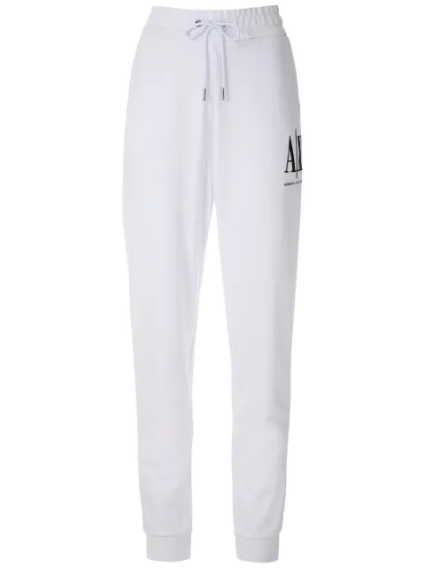 Armani Exchange logo track pants White 8NYPCXYJ68Z