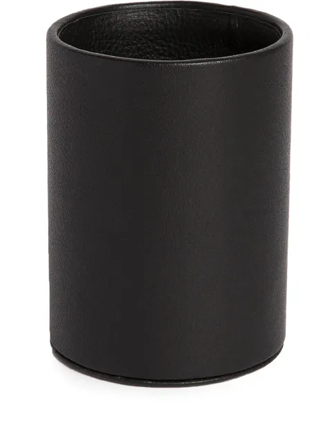 Michael Verheyden leather pen pot Black PENPOT