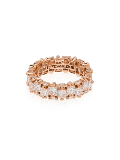 Suzanne Kalan 18kt rose gold diamond eternity ring Pink BAR607RG