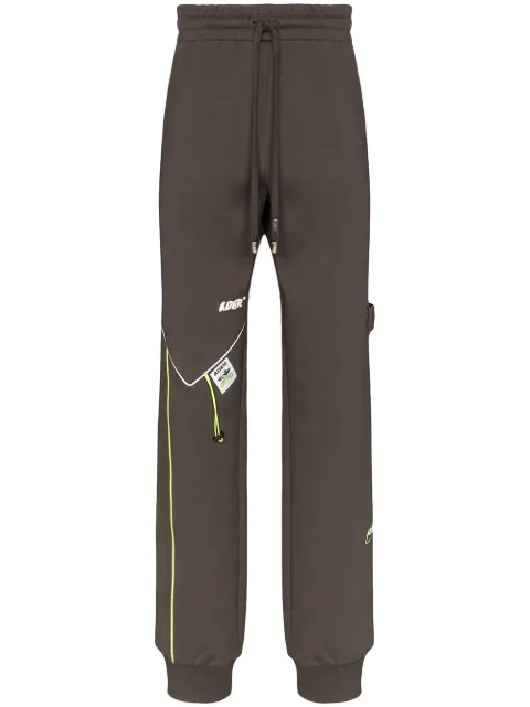 Ader Error drawstring track pants Grey 20ASSPT23CC