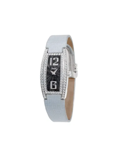 Piaget 2010 pre-owned Limelight Tonneau 18mm Black GOA27063