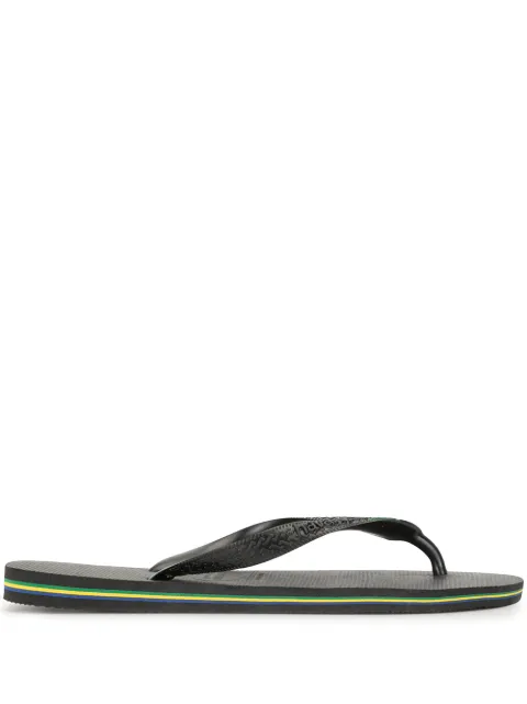 Havaianas thong strap flip flops Black 4000032