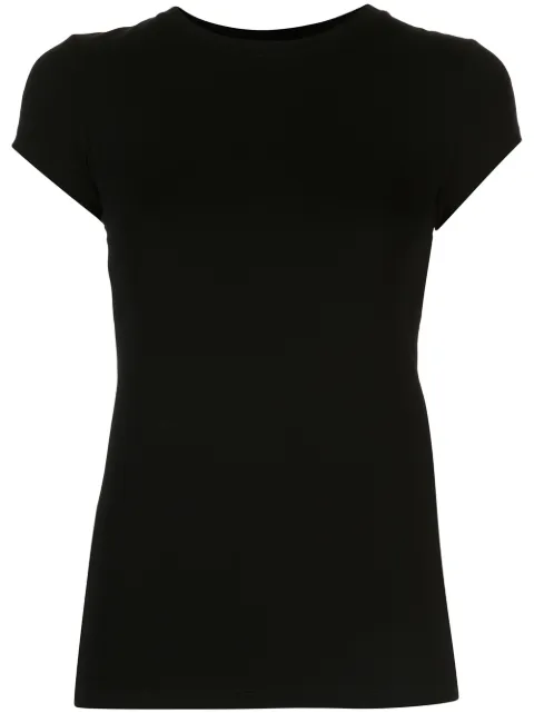 L'Agence Ressi crew neck T-shirt Black 5507MJT