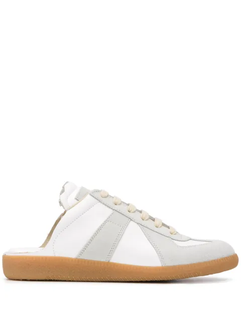 Maison Margiela Replica leather slip-on sneakers White S58WS0107P1895