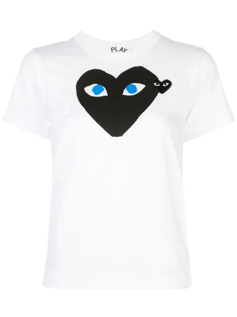 Comme Des Garçons Play printed T-shirt White P1T087