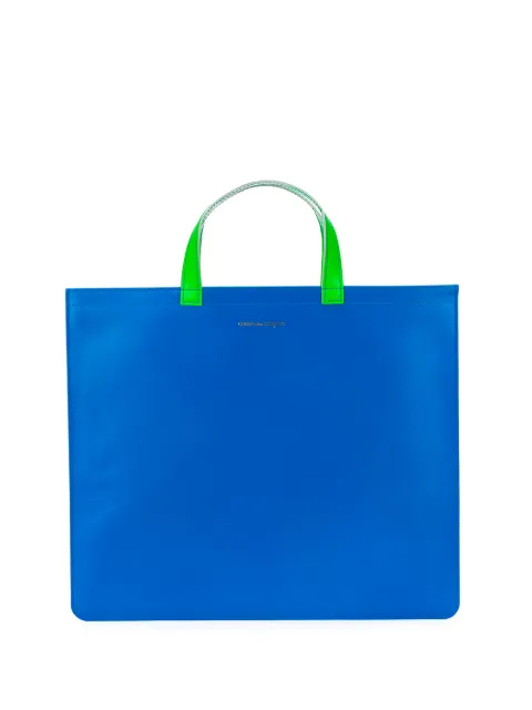 Comme Des Garçons Wallet slim tote Blue SA9000SF