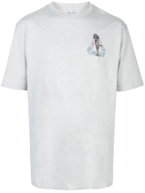 Palace Rolls P3 crew-neck T-shirt Grey P17TS132T