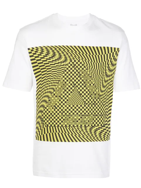 Palace Mash Eye illusion-print T-shirt White P17TS110T