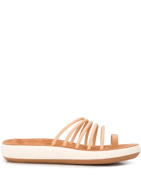 Ancient Greek Sandals Hypatia strappy sandals Neutrals HYPATIACOMFORTSYNTHERICLEATHERNATURAL