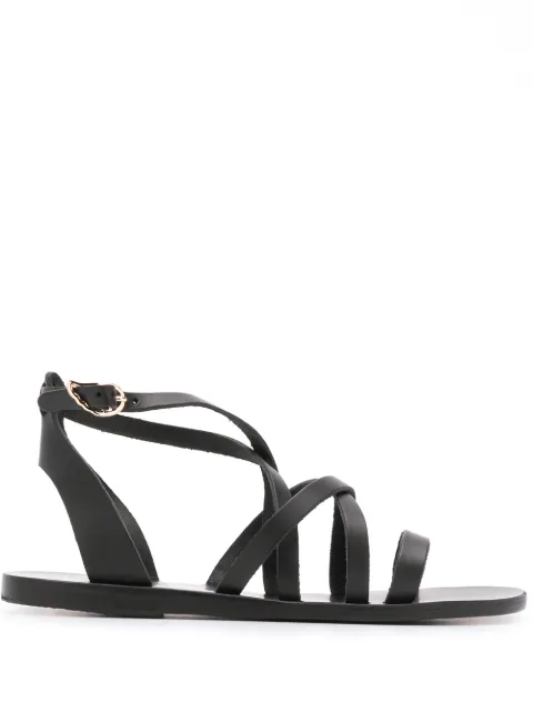 Ancient Greek Sandals Delia strappy sandals Black DELIAVACHETTABLACK