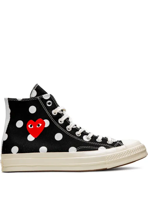 Comme Des Garçons Play x Converse Chuck 70 Hi sneakers Black AZK115001