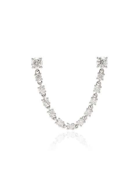 Anita Ko 18kt white gold diamond earring Silver AKDBLPWG