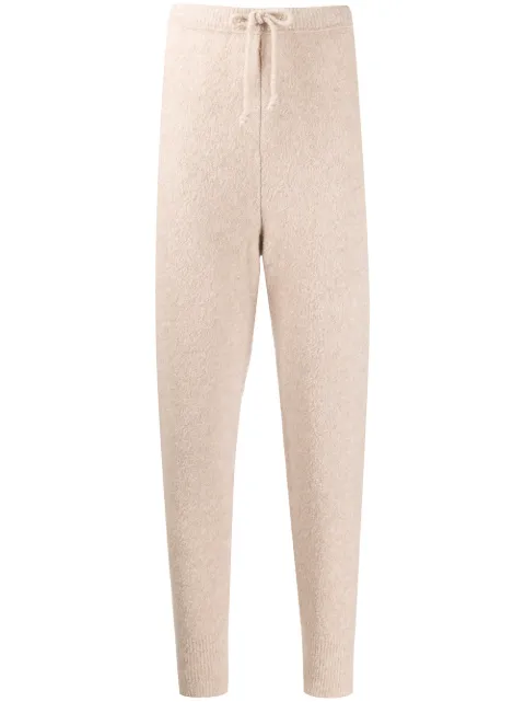 Nanushka Coba knit track pants Neutrals WPA00170