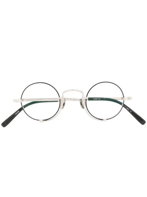 Matsuda circle framed glasses Metallic 10103H