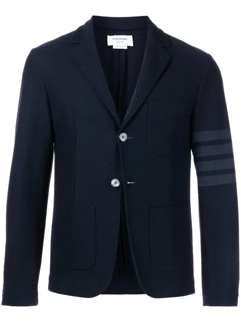 Thom Browne 4-Bar single-breasted blazer Blue MJT175A06772