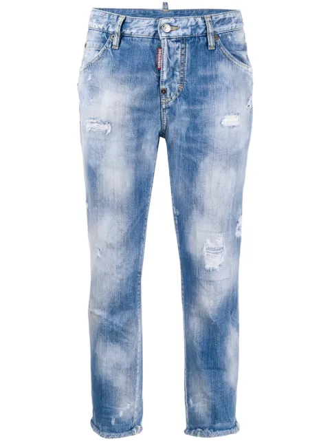 DSQUARED2 Cool Girl cropped jeans Blue S75LB0318S30309
