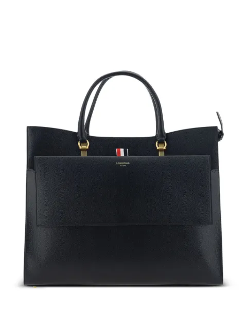 Thom Browne large Duet tote bag Black MAG228A00198