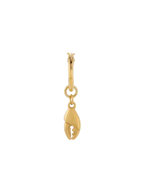 True Rocks crab claw single earring Gold MENGOLDCRABCLAWHOOPEARRING