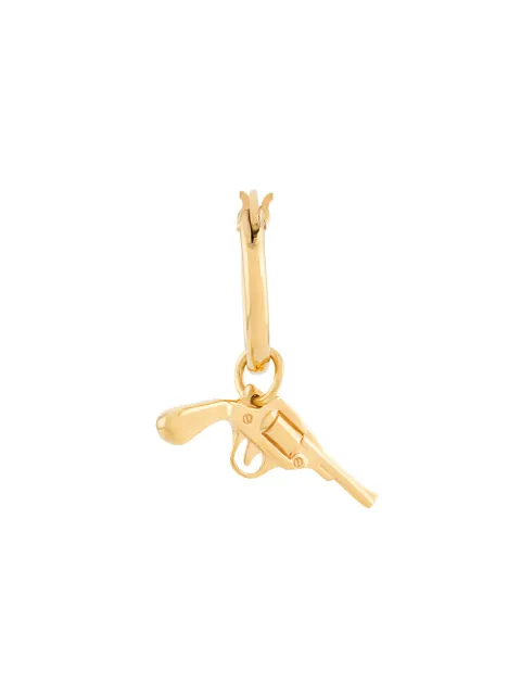 True Rocks pistol hoop earring Gold MENGOLDPISTOLHOOPEARRING