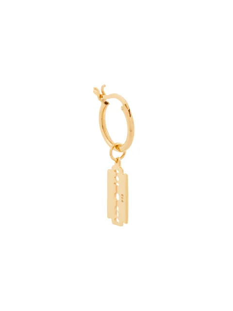True Rocks razor hoop earring Gold MENGOLDRAZORHOOPEARRING