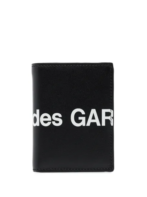 Comme Des Garçons Wallet logo-print bi-fold wallet Black SA0641HL