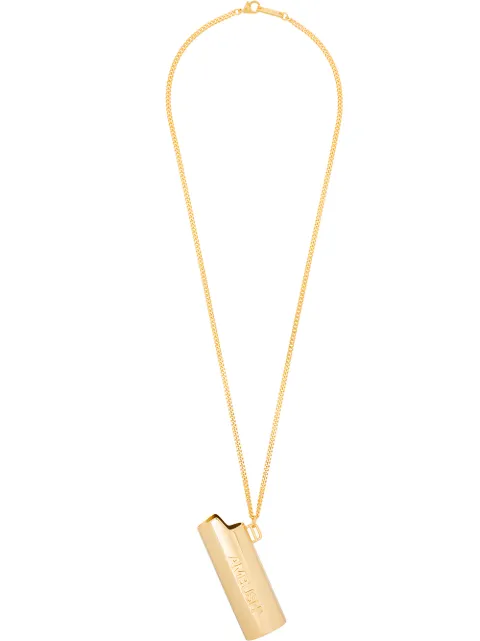 AMBUSH lighter-holder pendant necklace Gold 12112095